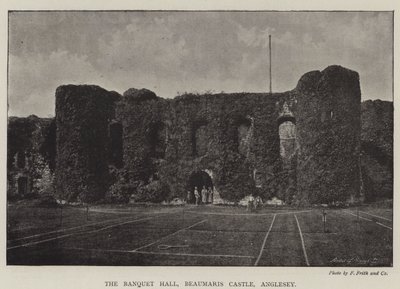 Der Bankettsaal, Beaumaris Castle, Anglesey von English Photographer