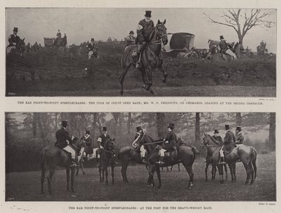 Die Bar Point-to-Point Hindernisrennen von English Photographer