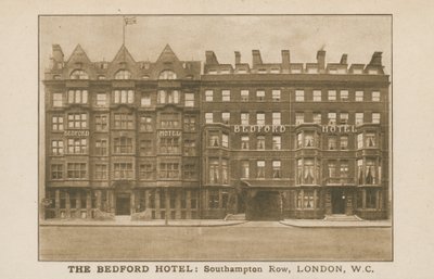 The Bedford Hotel, Southampton Row, London von English Photographer