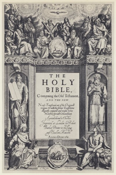 Die Bibel, R Barker 1611 von English Photographer