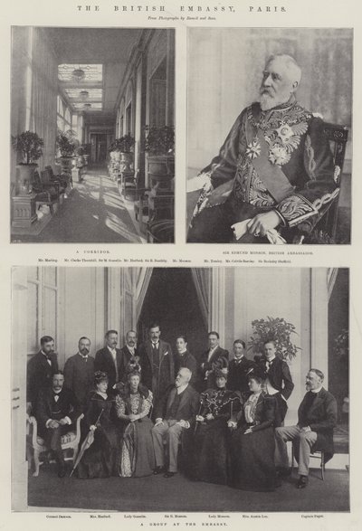 Die britische Botschaft, Paris von English Photographer