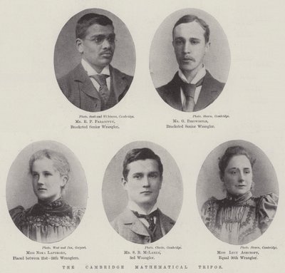 Das Cambridge Mathematical Tripos von English Photographer