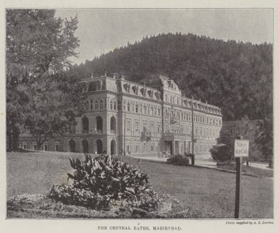 Die Zentralbäder, Marienbad von English Photographer