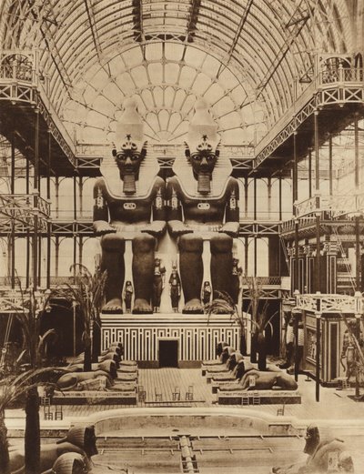 Die Kolosse von Abu Simbel, fertiggestellt von English Photographer