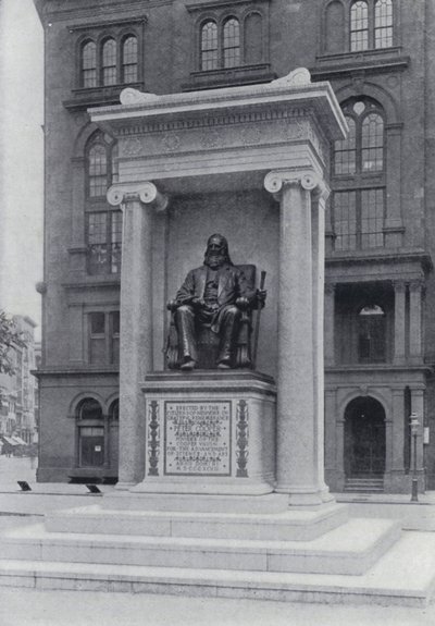 Das Cooper Institute und Denkmal, New York von English Photographer