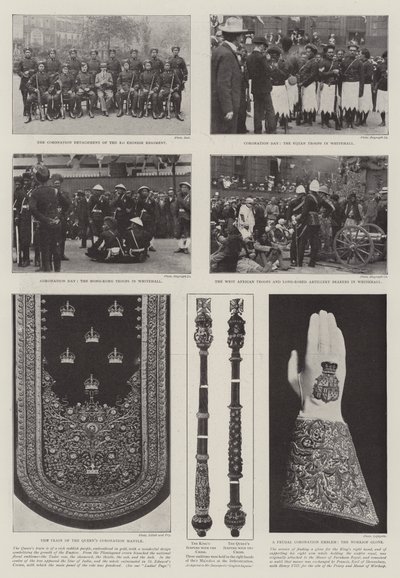 Die Krönung von Edward VII. von English Photographer