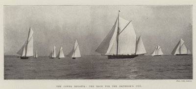 Die Cowes-Regatta, das Rennen um den Kaiser-Pokal von English Photographer