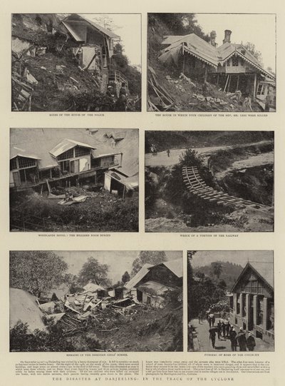 Die Katastrophe in Darjeeling, auf der Spur des Zyklons von English Photographer