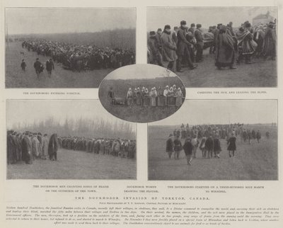 Die Doukhobor-Invasion von Yorkton, Kanada von English Photographer