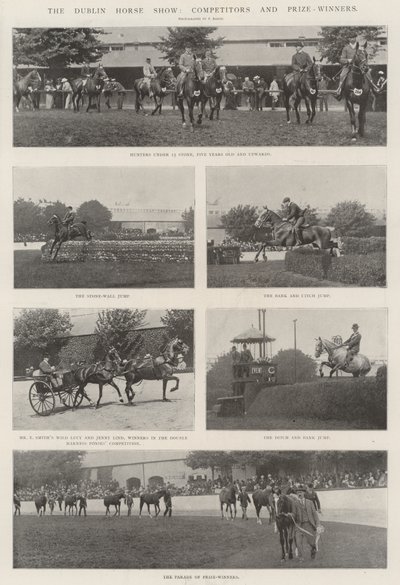 Die Dubliner Pferdeschau, Teilnehmer und Preisträger von English Photographer