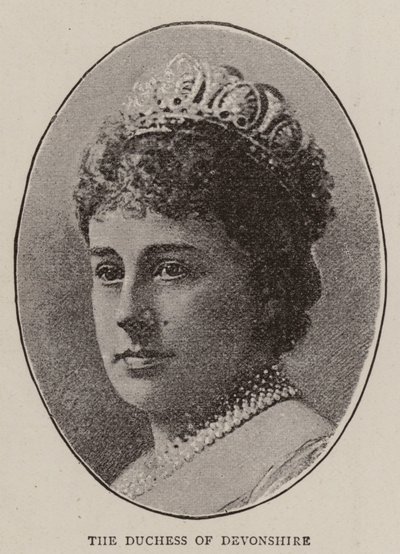 Die Herzogin von Devonshire von English Photographer