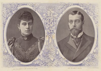 Der Herzog und die Herzogin von York von English Photographer