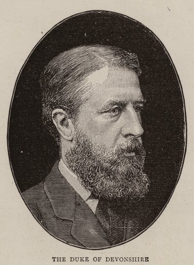 Der Herzog von Devonshire von English Photographer