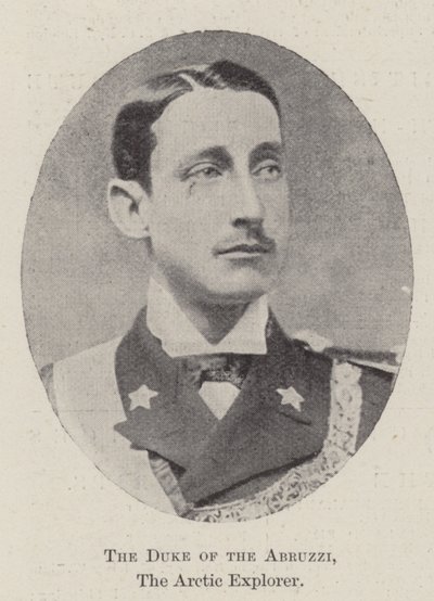 Der Herzog der Abruzzen, der Arktisforscher von English Photographer