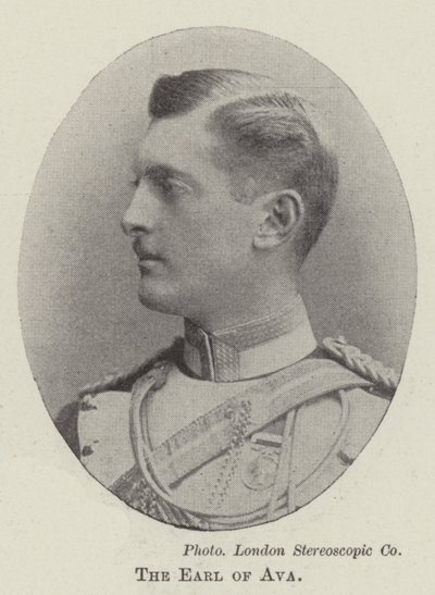 Der Earl of Ava von English Photographer