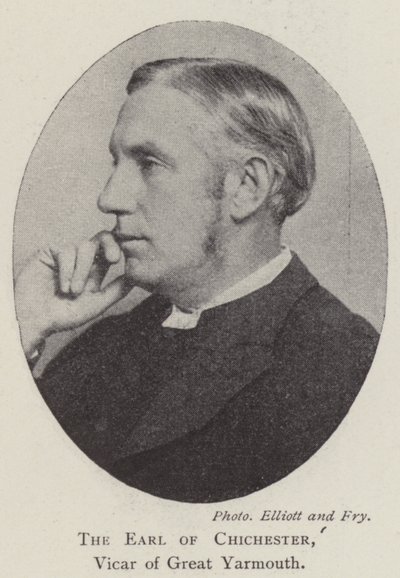 Der Earl of Chichester, Pfarrer von Great Yarmouth von English Photographer