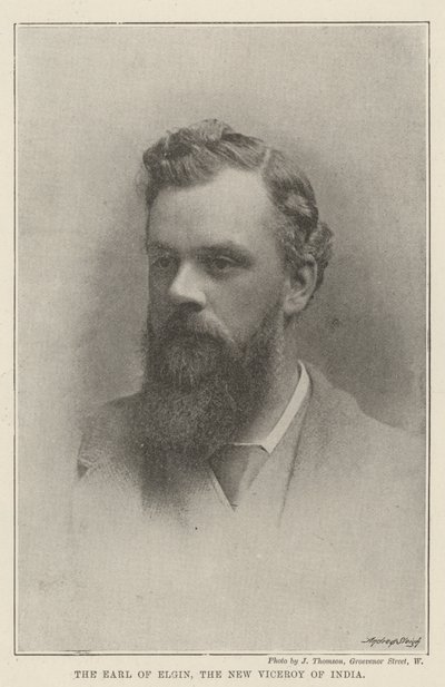Der Earl of Elgin, der neue Vizekönig von Indien von English Photographer