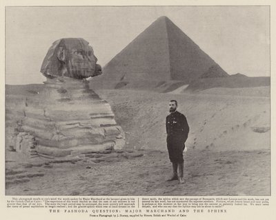 Die Fashoda-Frage, Major Marchand und die Sphinx von English Photographer