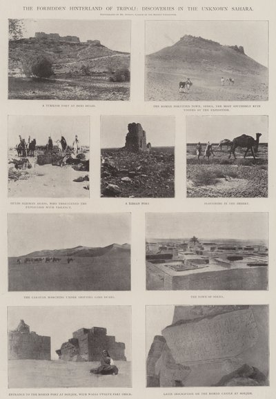 Das verbotene Hinterland von Tripolis, Entdeckungen in der unbekannten Sahara von English Photographer