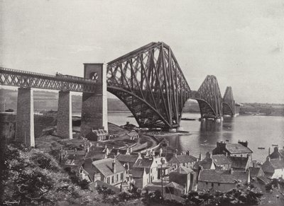 Die Forth-Brücke, von North Queensferry von English Photographer