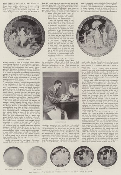 Die edle Kunst des Kamee-Schneidens von English Photographer