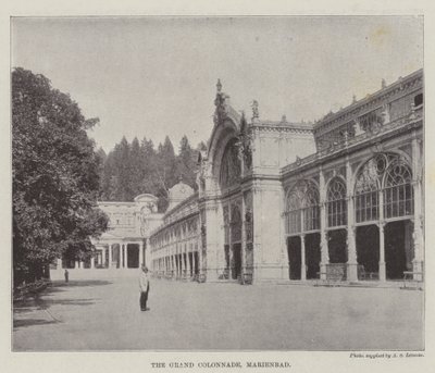 Die große Kolonnade, Marienbad von English Photographer
