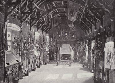 Die Große Halle, Edinburgh Castle von English Photographer