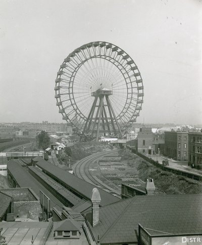 Das Große Rad, Earls Court; London von English Photographer
