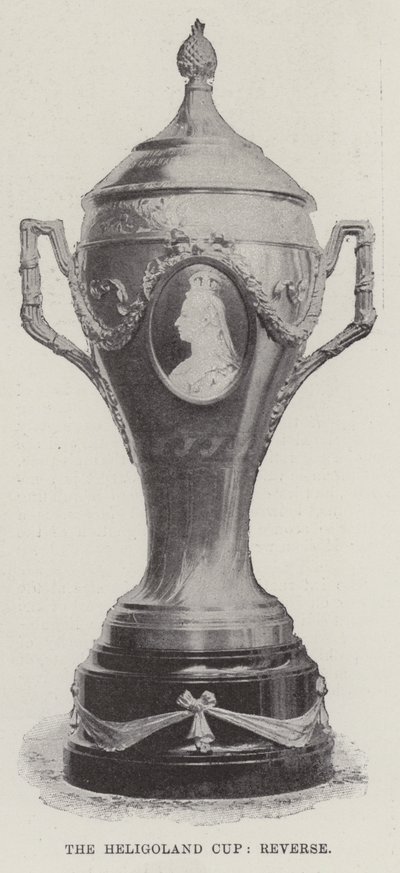 Der Helgoland-Pokal, Rückseite von English Photographer
