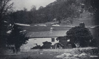 Das Zuhause von Hartley Coleridge und De Quincey, Nab Cottage, Rydal von English Photographer