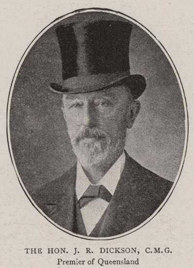 Der ehrenwerte J R Dickson, CMG von English Photographer
