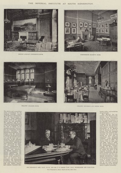 Das Imperial Institute in South Kensington von English Photographer
