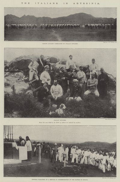 Die Italiener in Abessinien von English Photographer