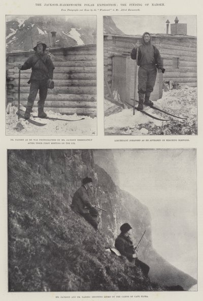 Die Jackson-Harmsworth-Polar-Expedition, das Auffinden von Nansen von English Photographer