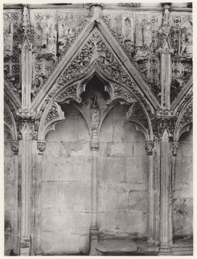 Lady Chapel, Ely Cathedral: Nordseite, XVIII von English Photographer