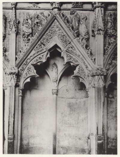 Lady Chapel, Ely Cathedral: Südseite, XIX von English Photographer