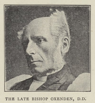 Der verstorbene Bischof Oxenden, DD von English Photographer