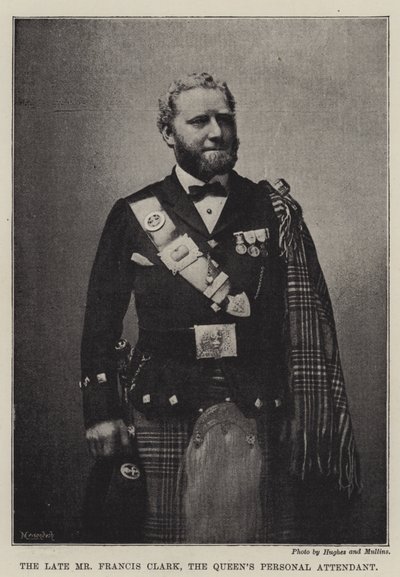 Der verstorbene Mr. Francis Clark, persönlicher Assistent der Königin von English Photographer
