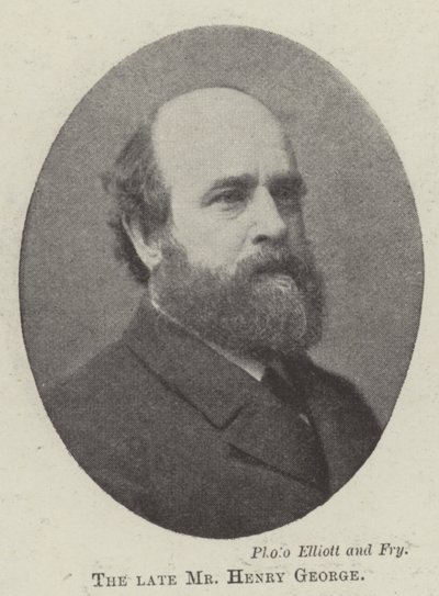 Der verstorbene Herr Henry George von English Photographer