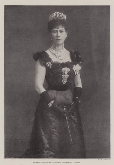Das neueste Porträt der Herzogin von Cornwall und York von English Photographer