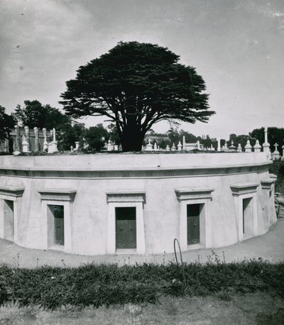 Die Libanon-Katakombe, Highgate Cemetery von English Photographer