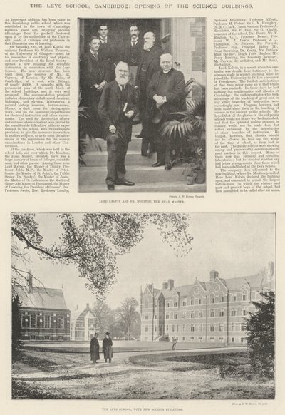 Die Leys School, Cambridge, Eröffnung der Wissenschaftsgebäude von English Photographer