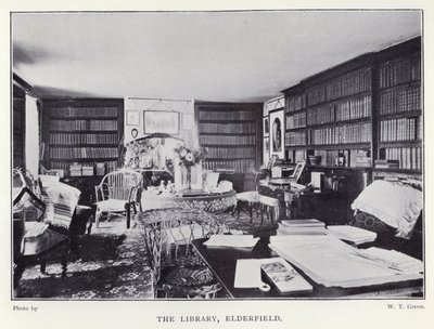 Die Bibliothek, Elderfield von English Photographer