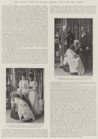 Die längste Regierungszeit in der englischen Geschichte, Gott schütze die Königin! von English Photographer