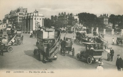 Der Marble Arch, London von English Photographer