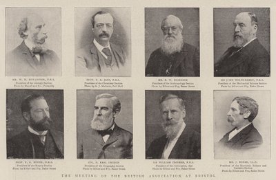 Das Treffen der British Association in Bristol von English Photographer
