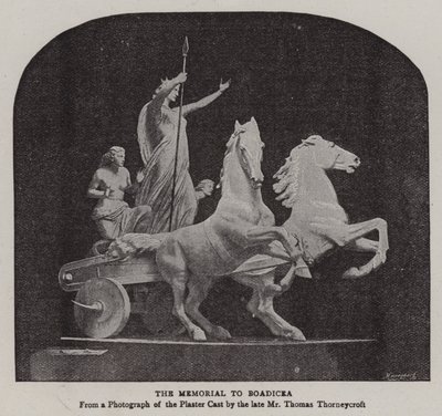 Das Denkmal für Boudicca von English Photographer