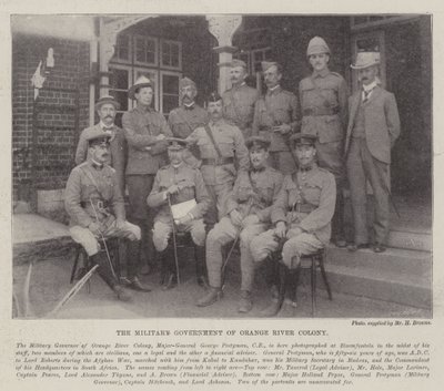 Der Militärgouverneur der Orange River Colony von English Photographer
