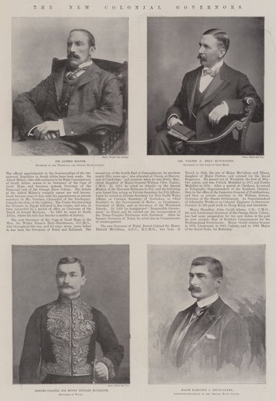 Die neuen Kolonialgouverneure von English Photographer