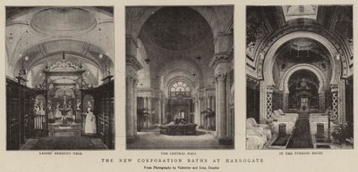 Die neuen städtischen Bäder in Harrogate von English Photographer